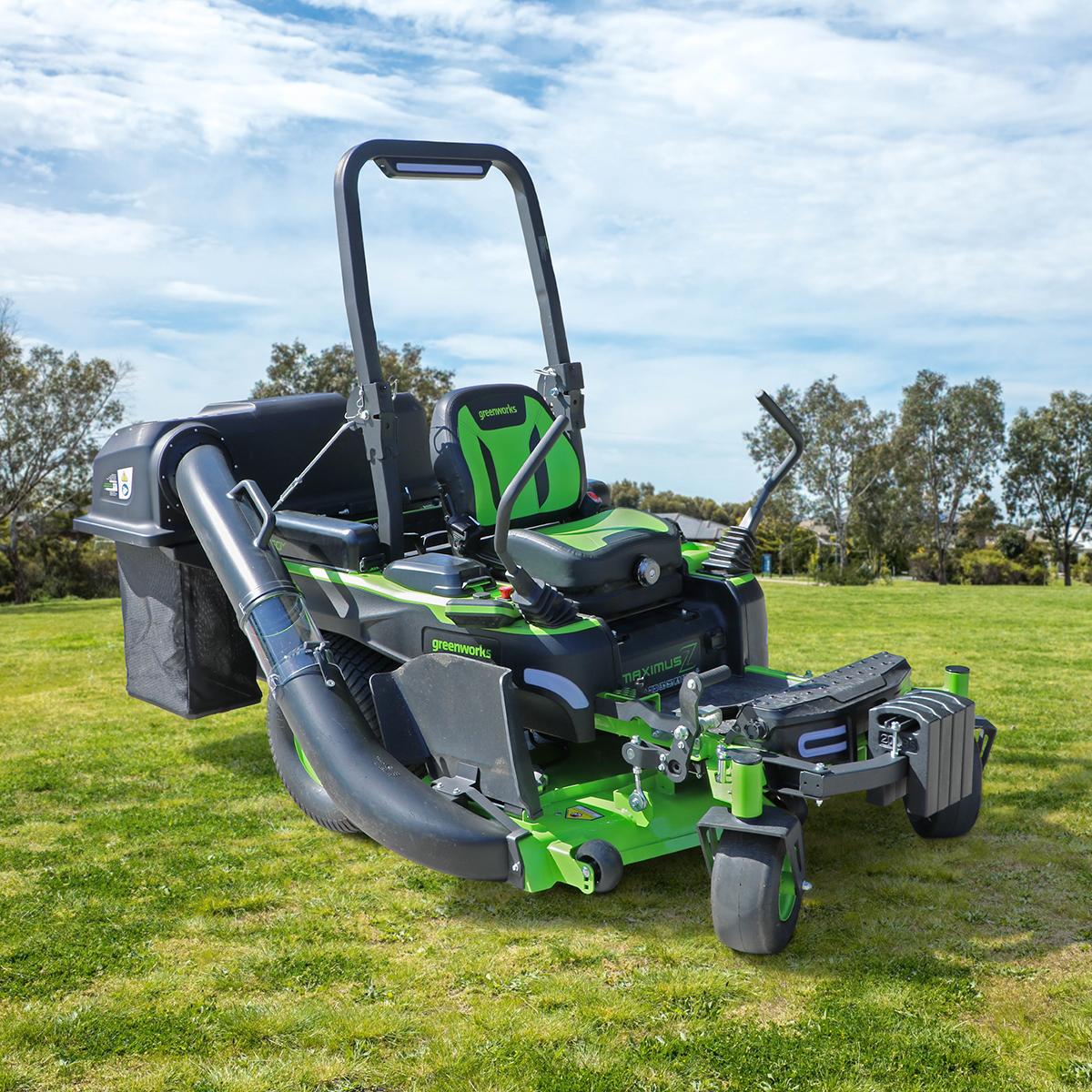 Greenworks 60V MaximusZ 54” Zero Turn Mower - Image 3