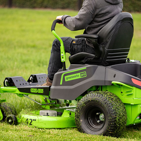 Greenworks 60V CRZ426 Gen 1.5 42” Zero Turn Mower - Image 3