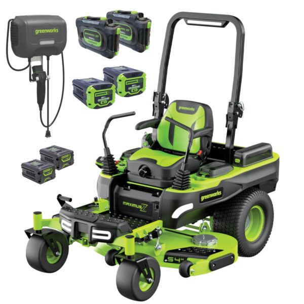Greenworks 60V MaximusZ 54” Zero Turn Mower - Image 4