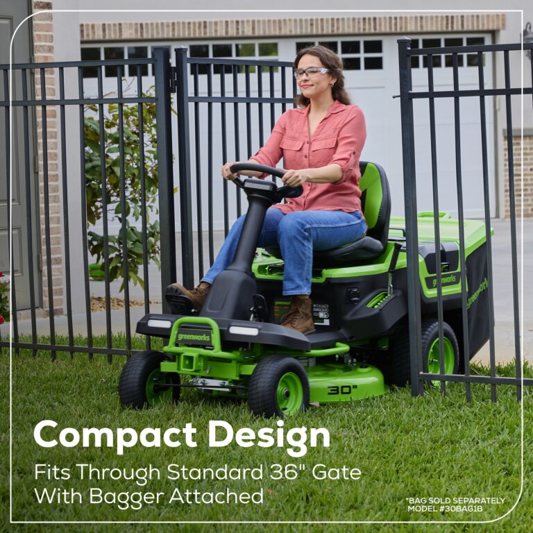 Greenworks CRT306 60V 30” Compact Ride On Mower - Image 5
