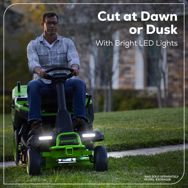 Greenworks CRT306 60V 30” Compact Ride On Mower - Image 6
