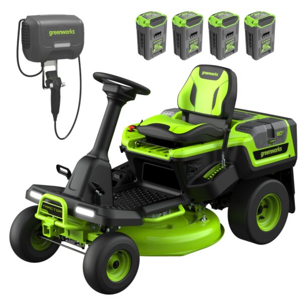 Greenworks CRT306 60V 30” Compact Ride On Mower - Image 8