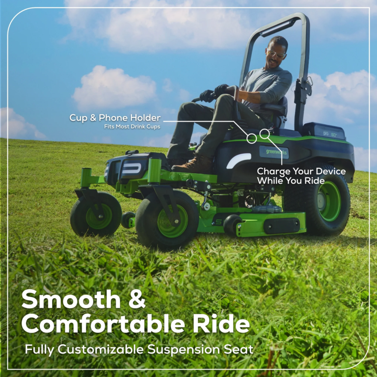 Greenworks 60V MaximusZ 54” Zero Turn Mower - Image 6